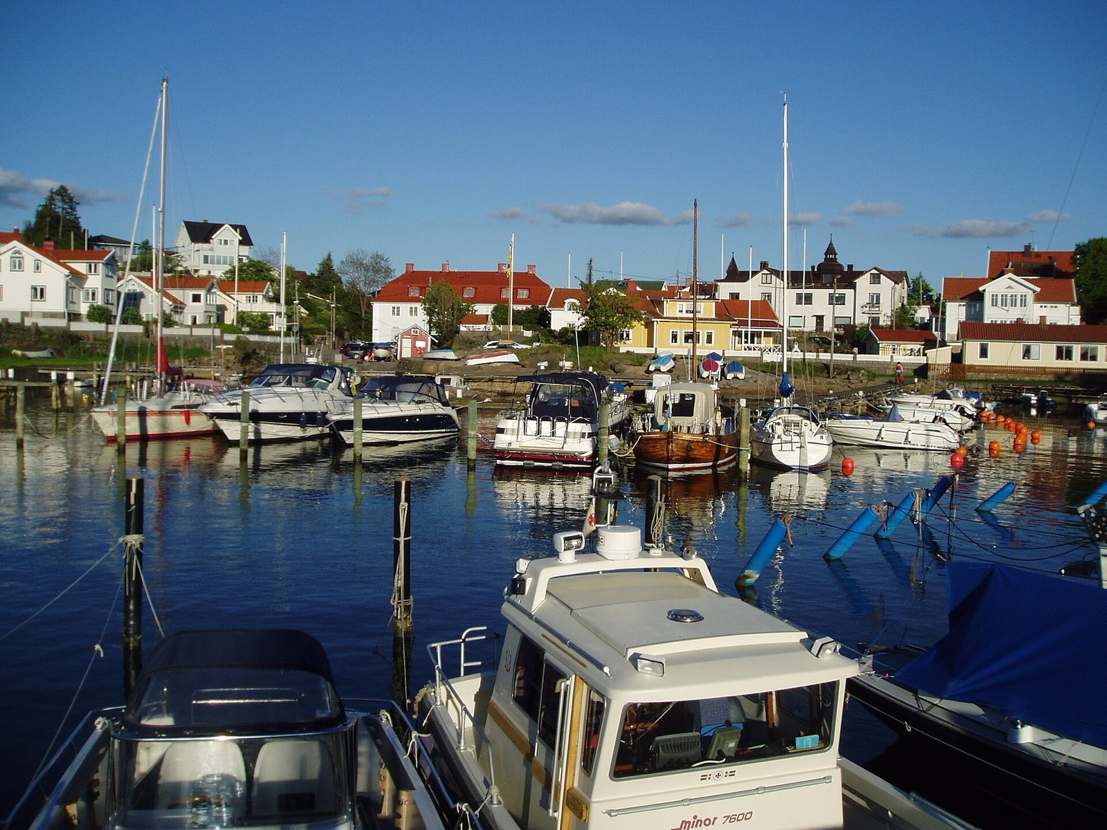 Småbåtshamnen i Långedrag